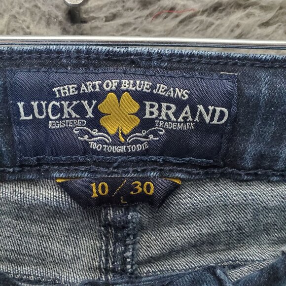 Lucky Brand Jeans Womens Size 10 Blue Lolita Skinny Mid Rise Stretch Denim - Picture 2 of 13